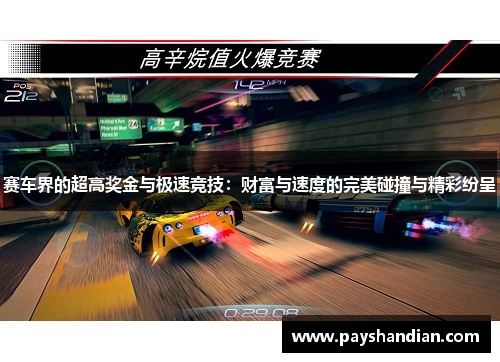 赛车界的超高奖金与极速竞技：财富与速度的完美碰撞与精彩纷呈